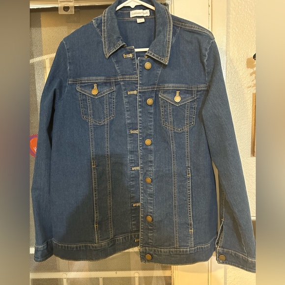 Coldwater Creek Jackets & Blazers - Coldwater creek Women’s lightweight denim jacket.